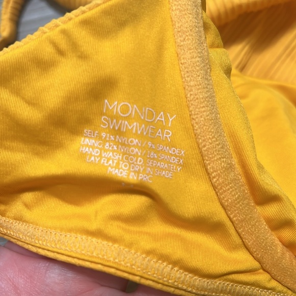 Monday Swimwear Bikini - Mango Rib 🥭 - Picture 7 of 8